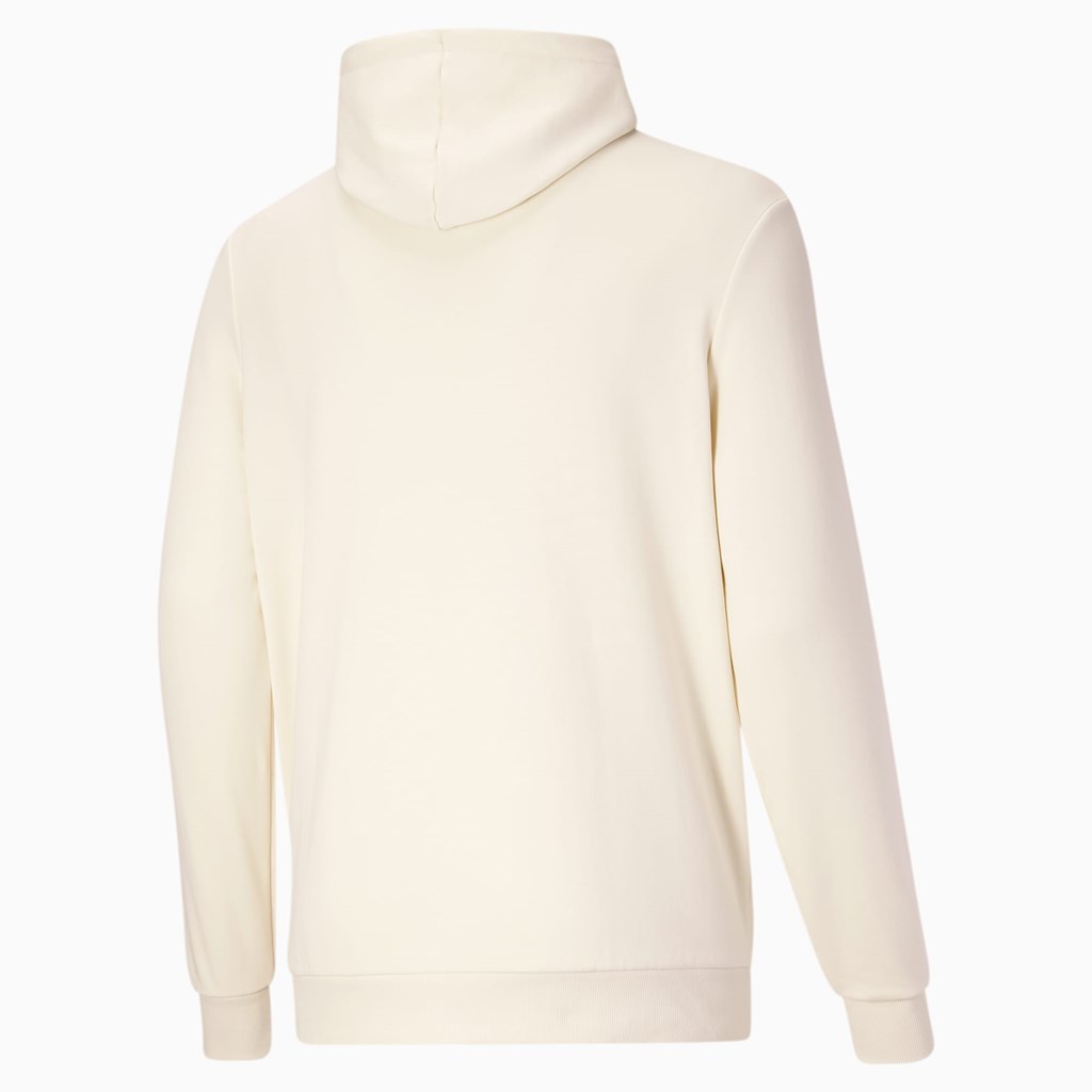 Puma Classics Logo Hoodie FL BT Hettegensere Herre Ivory Glow | 645JMSADG