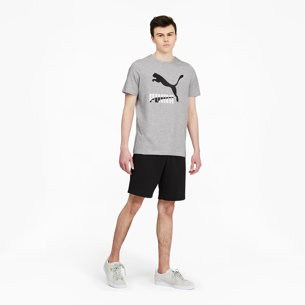 Puma Classics Logo Løpe Tskjorte Herre Lyse | 134UCFJIO