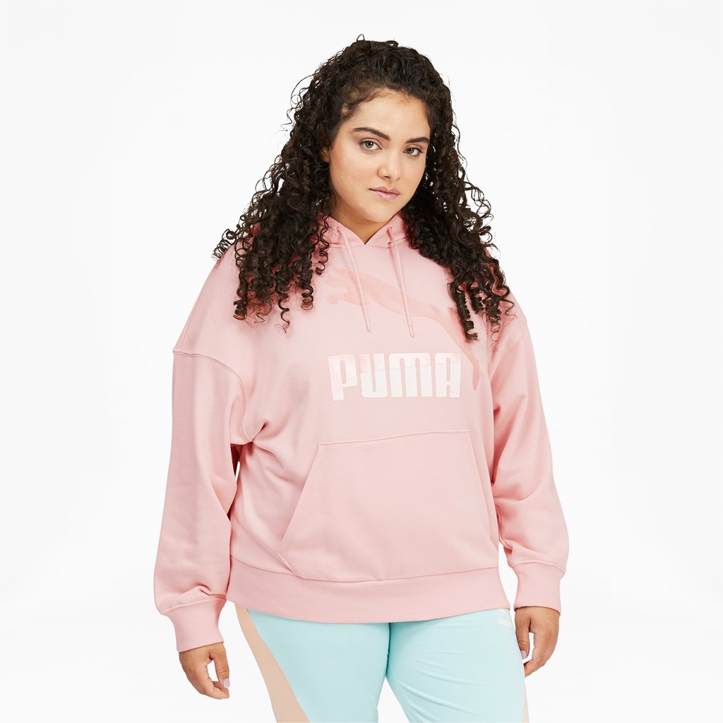 Puma Classics Logo PL Hettegensere Dame Lotus / Pearl | 651JHVNLQ