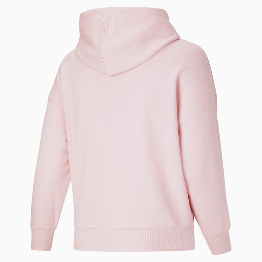 Puma Classics Logo PL Hettegensere Dame Rosa | 931ETWLAZ