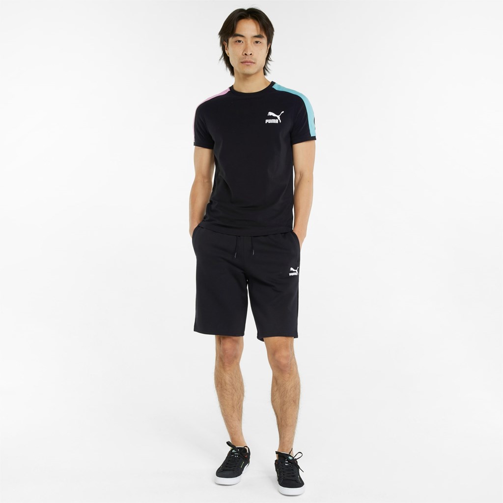 Puma Classics Longline Shorts Herre Svarte | GB7863901