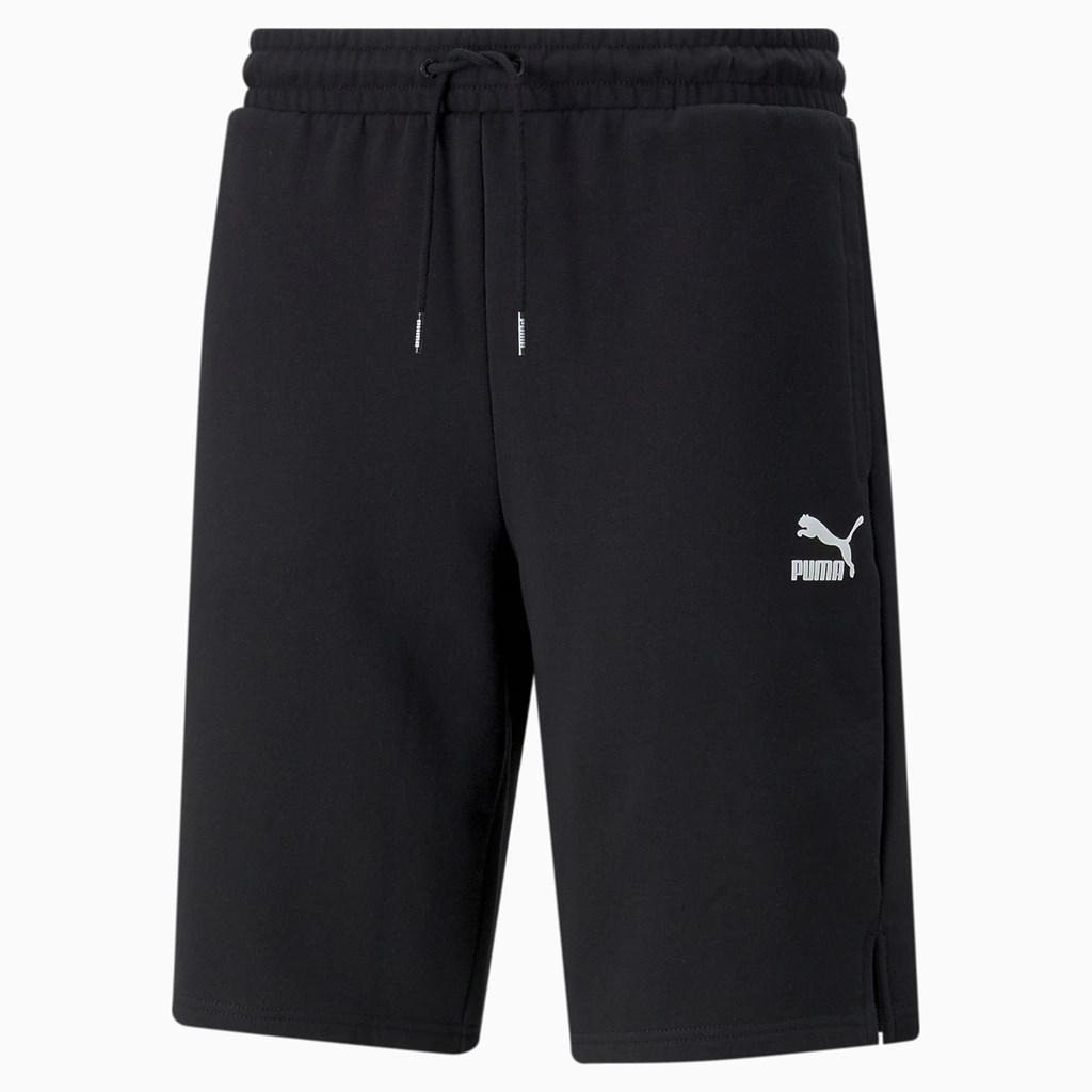 Puma Classics Longline Shorts Herre Svarte | GB7863901