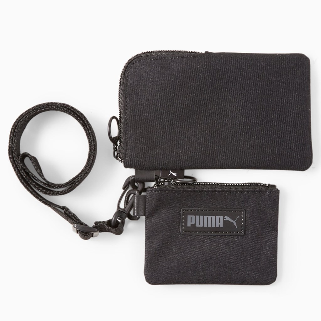 Puma Classics Multi Pouch Pouch Dame Svarte | 374VDACRT