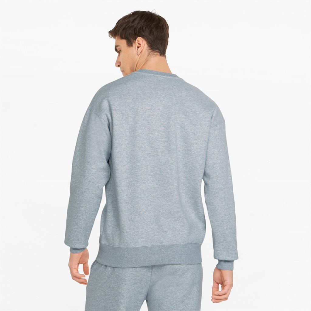 Puma Classics Relaxed Crew Neck Sweatshirt Herre Lyse | TR7038469