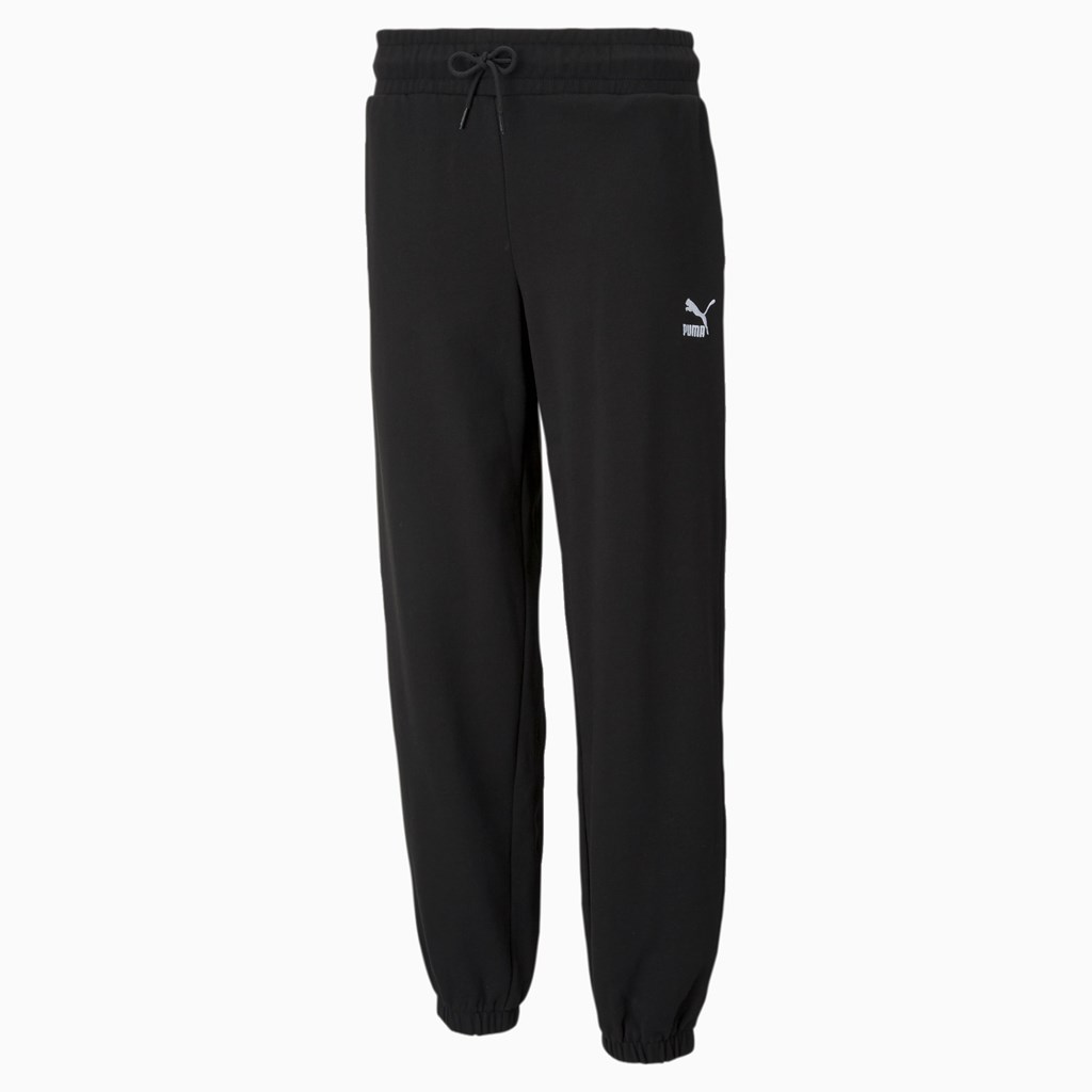 Puma Classics Relaxed Joggers Dame Svarte | 873SEYZTW