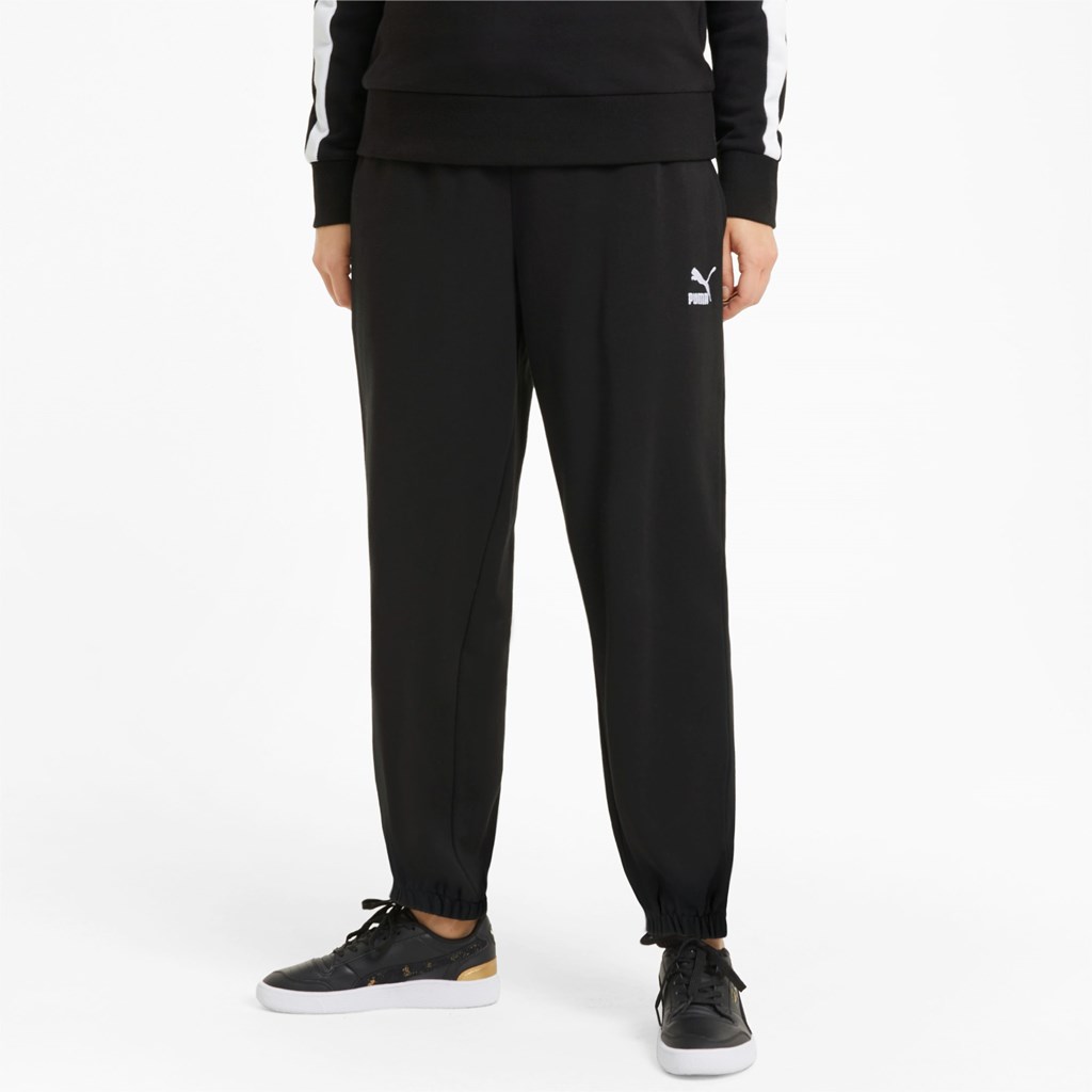 Puma Classics Relaxed Joggers Dame Svarte | 873SEYZTW