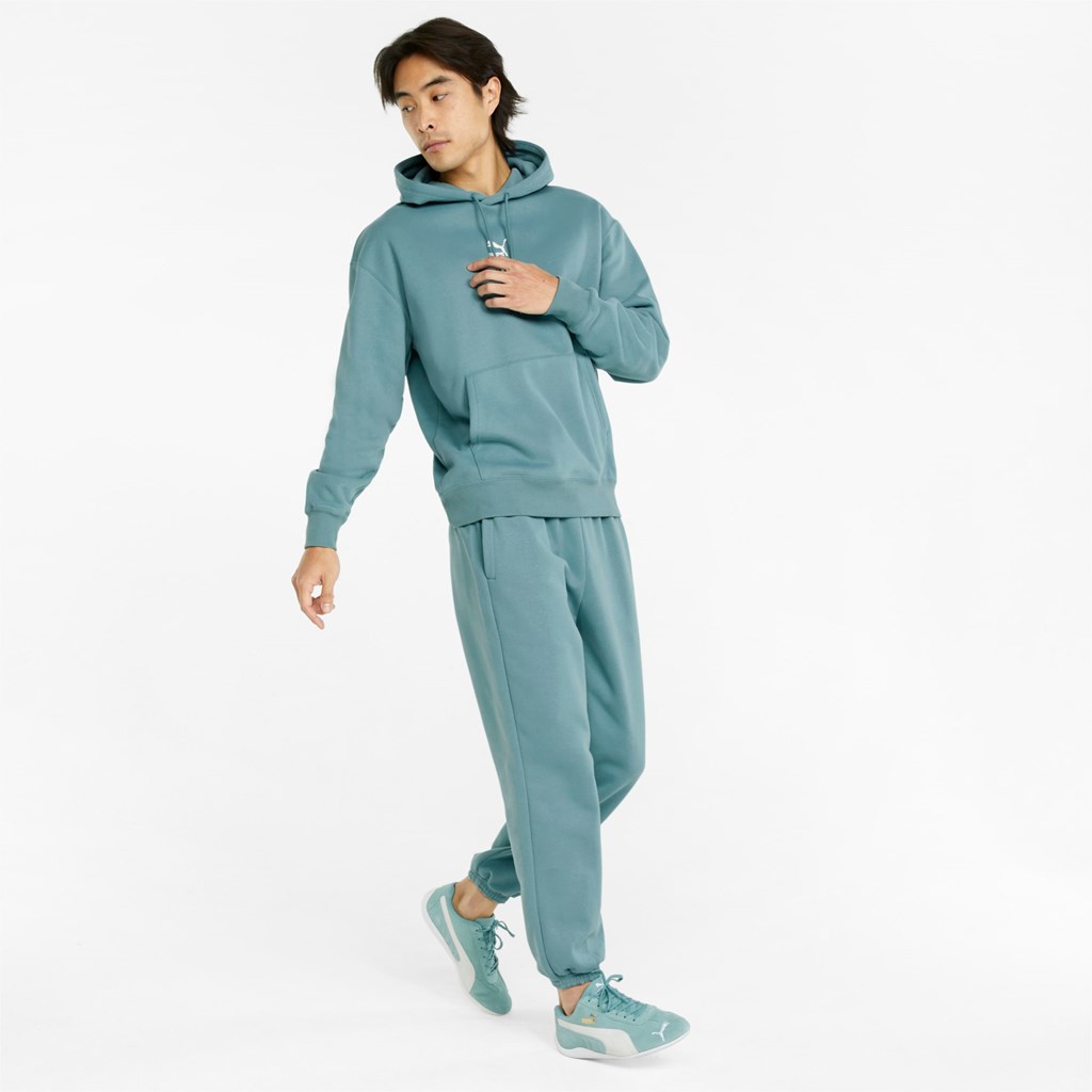 Puma Classics Relaxed Sweatpants Herre Blå | FE8916354