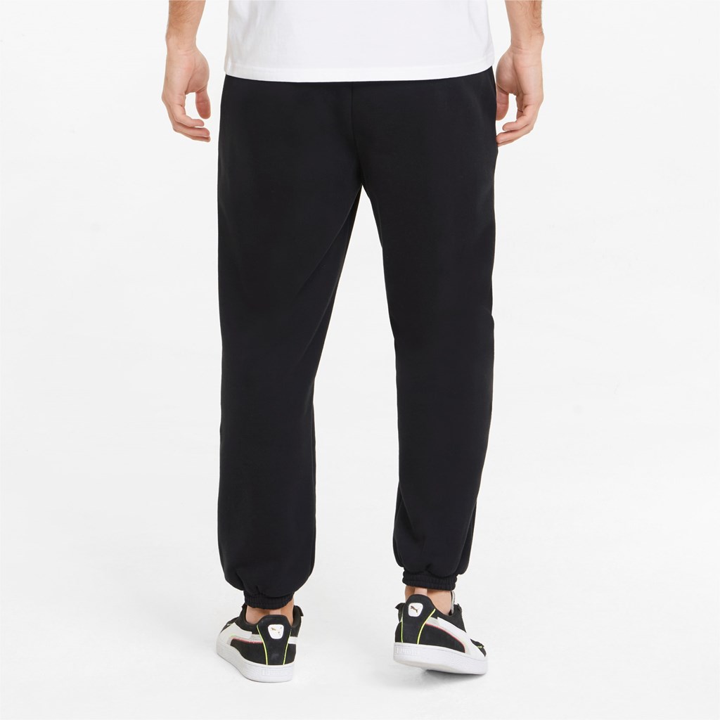 Puma Classics Relaxed Sweatpants Herre Svarte | DR4612079