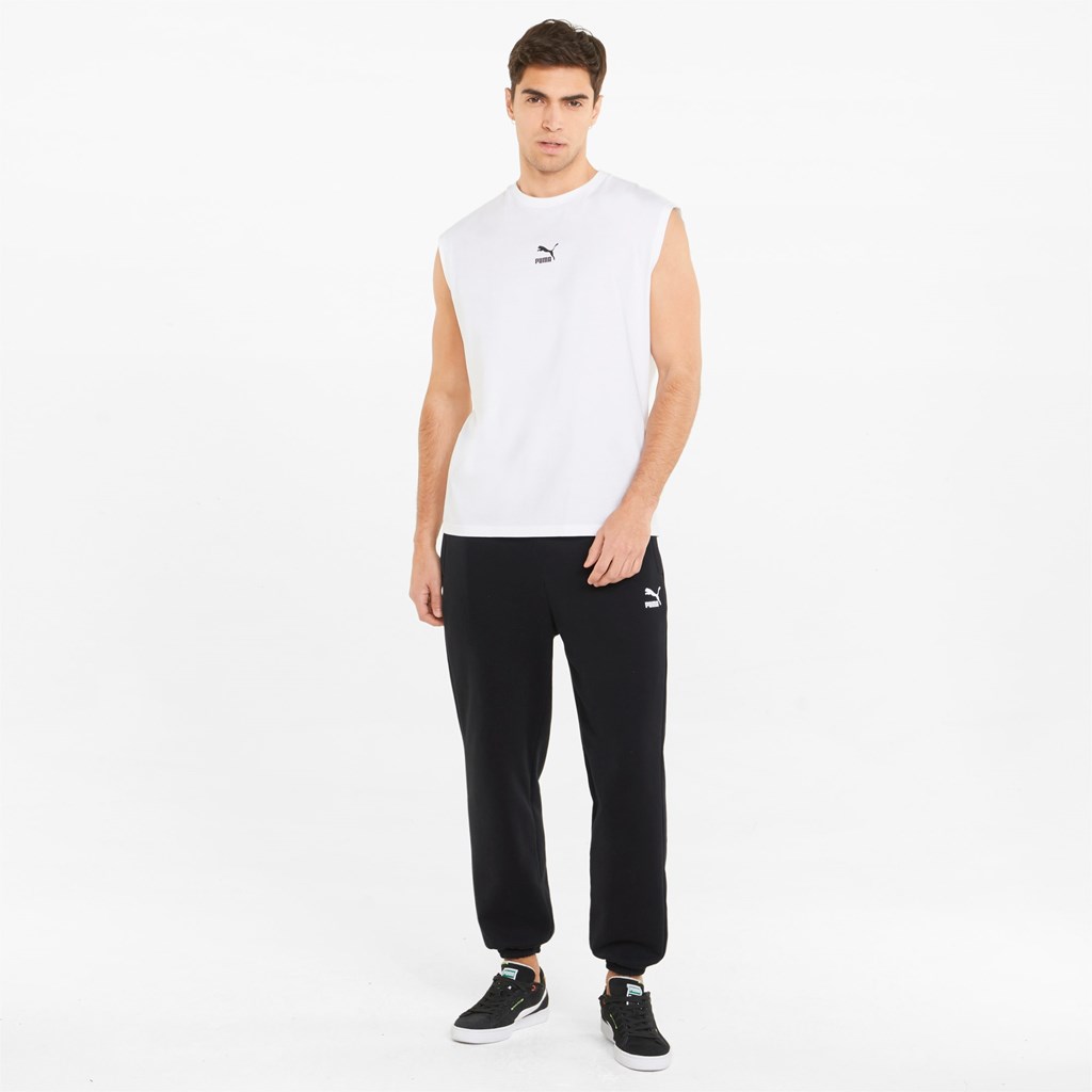 Puma Classics Relaxed Sweatpants Herre Svarte | DR4612079