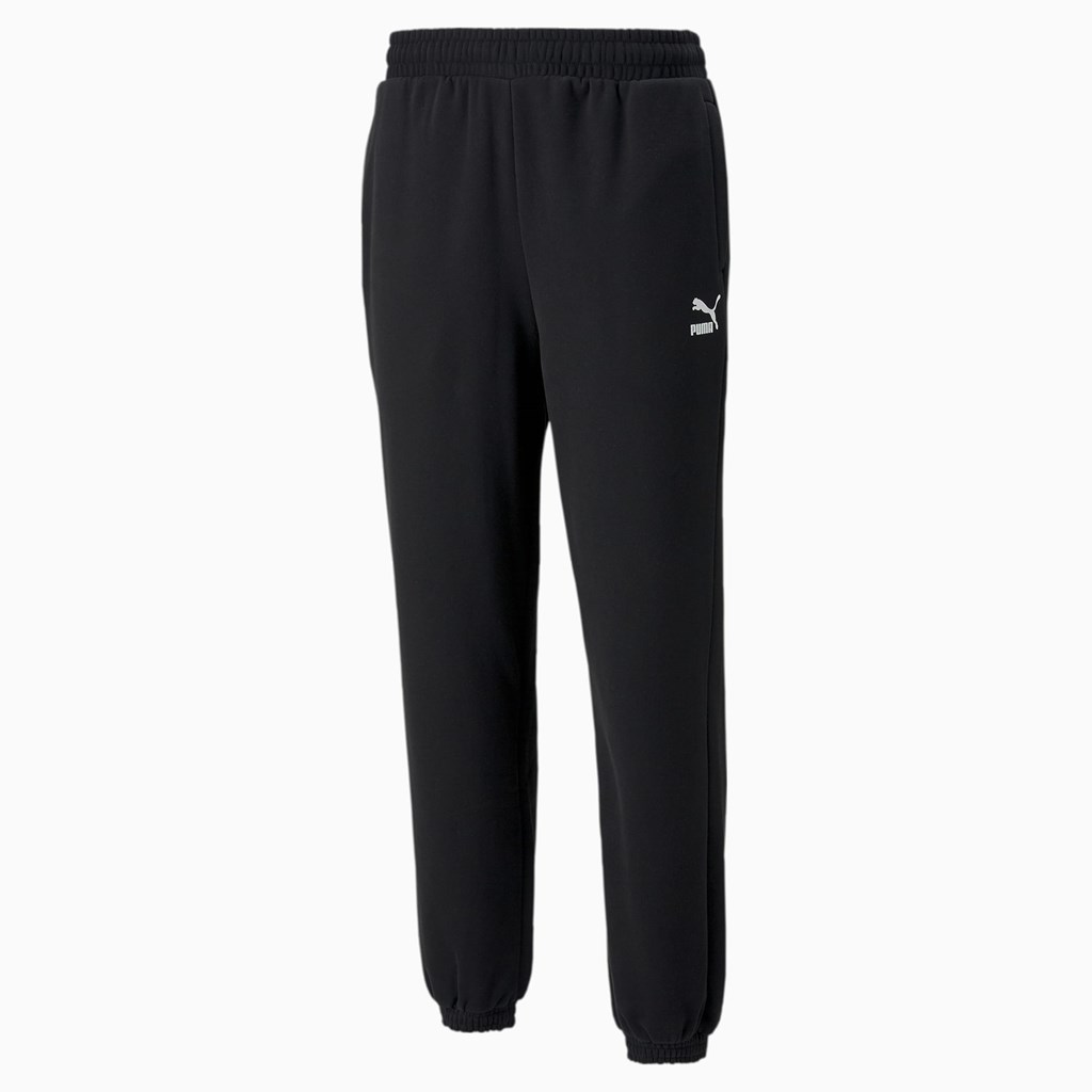 Puma Classics Relaxed Sweatpants Herre Svarte | DR4612079