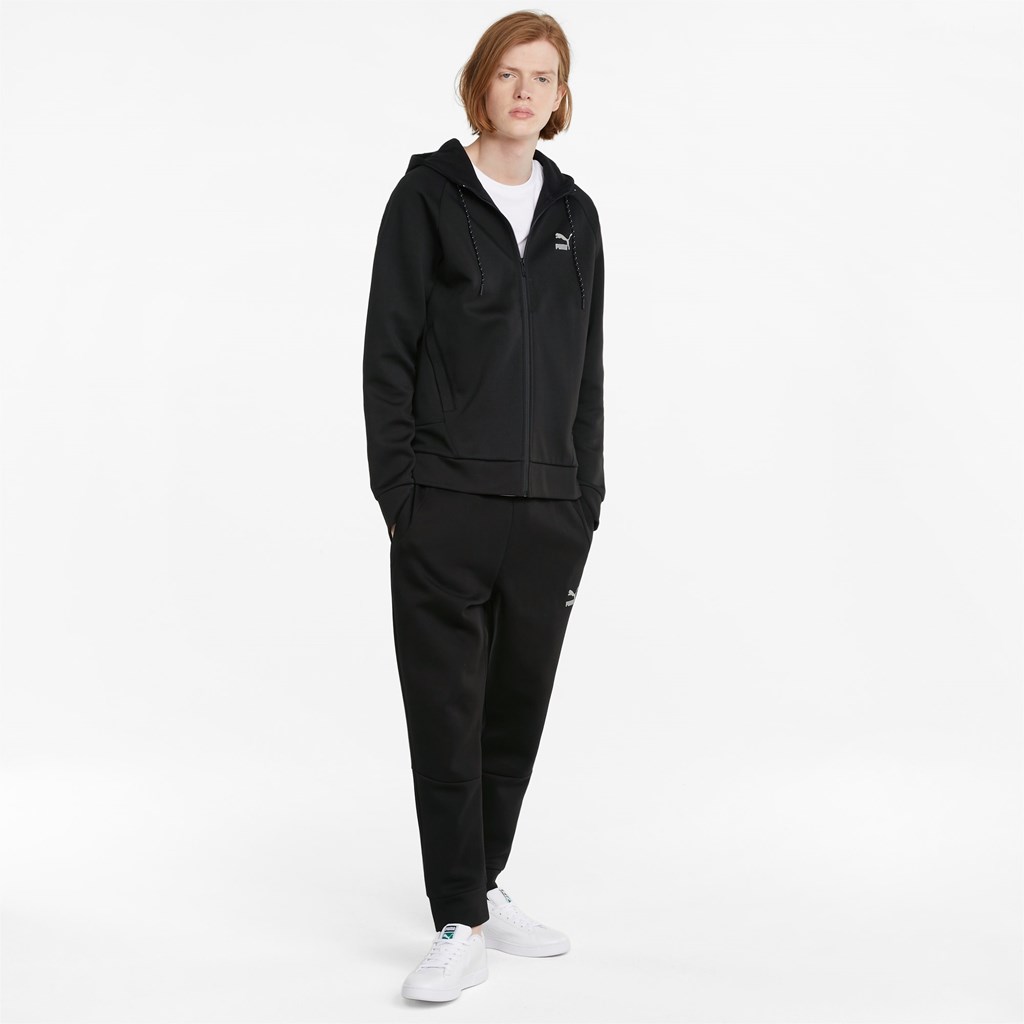 Puma Classics Tech Full-Zip Hettegensere Herre Svarte | 072PYKISA