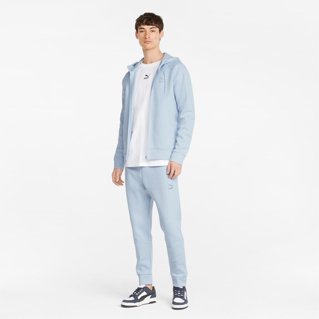 Puma Classics Tech Full-Zip Hettegensere Herre Arctic Ice | 735KHJUFB