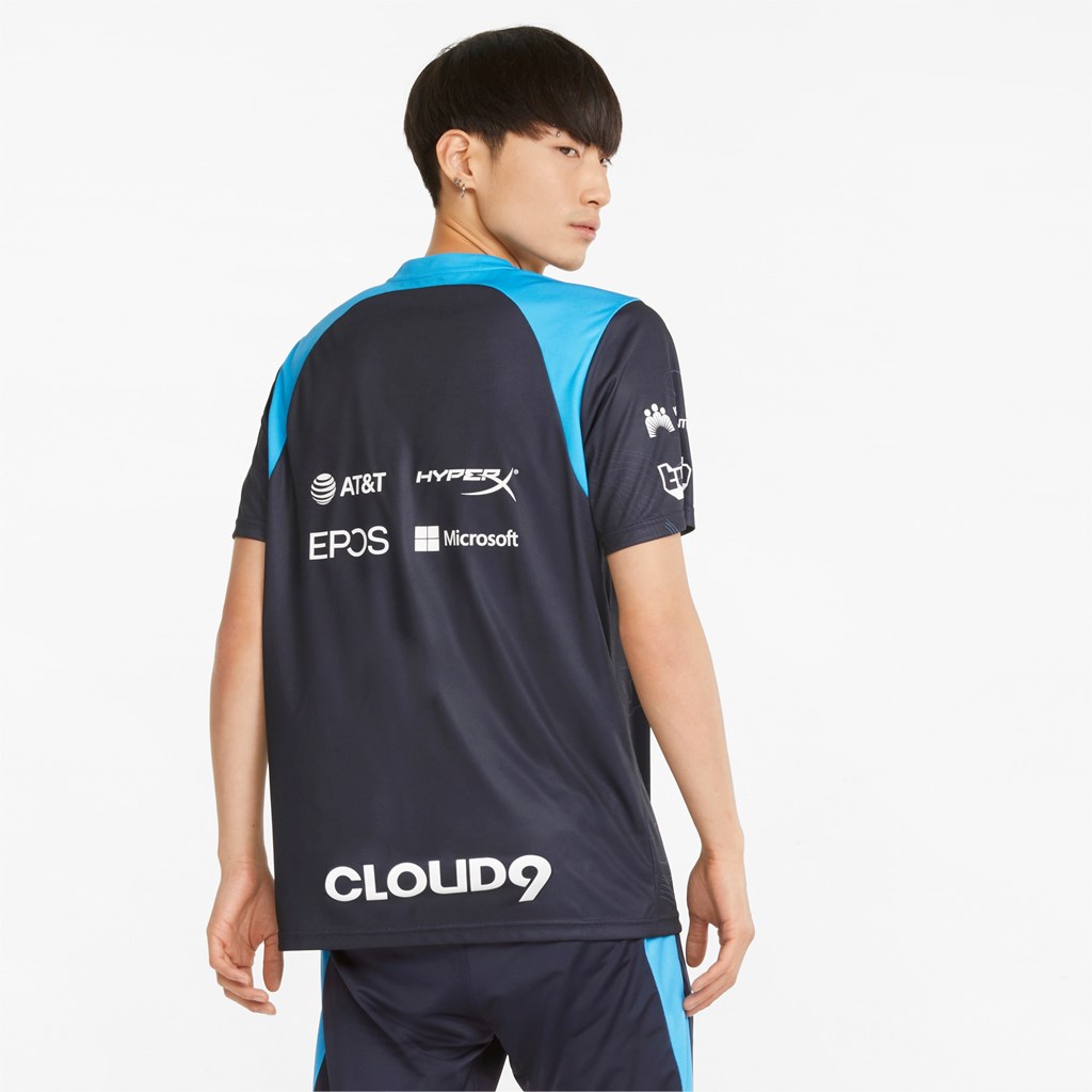 Puma Cloud9 E7 Replica Esports Jersey Herre Night Sky | 410SCQUDB