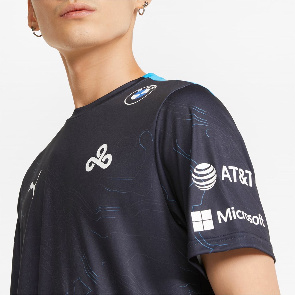 Puma Cloud9 E7 Replica Esports Jersey Herre Night Sky | 410SCQUDB