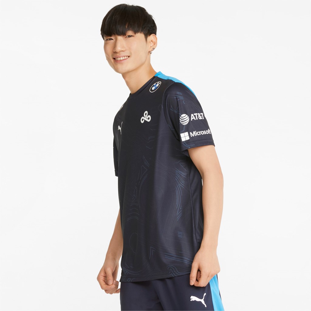 Puma Cloud9 E7 Replica Esports Jersey Herre Night Sky | 410SCQUDB