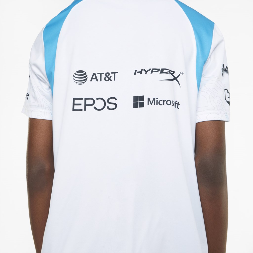 Puma Cloud9 E7 Replica Esports Jersey Herre Hvite | 934KHXCAU