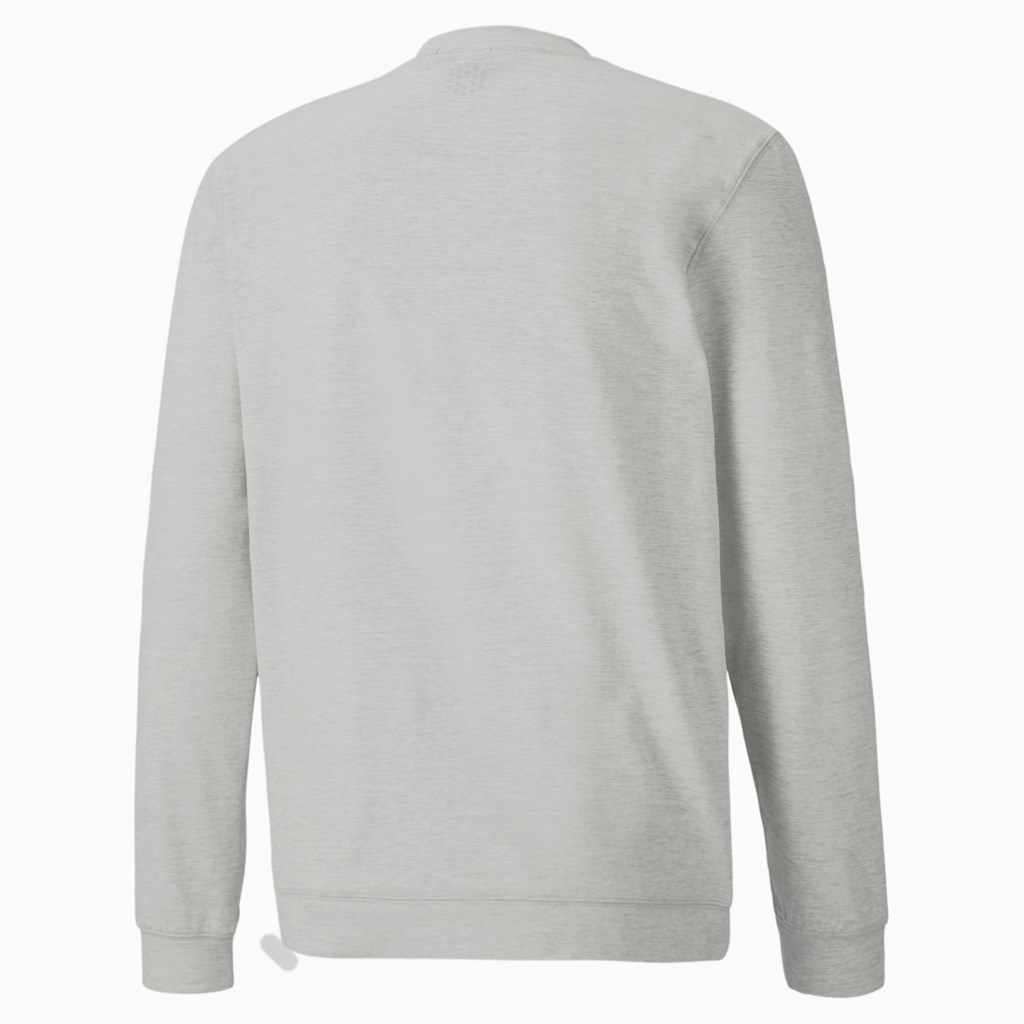 Puma Cloudspun Crewneck Sweatshirt Herre High Rise Heather | RZ4596812