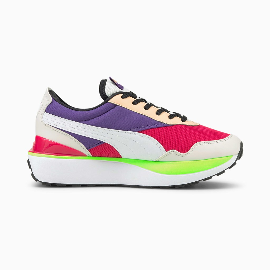 Puma Cruise Rider Flair Joggesko Dame Lilla | ST8491720