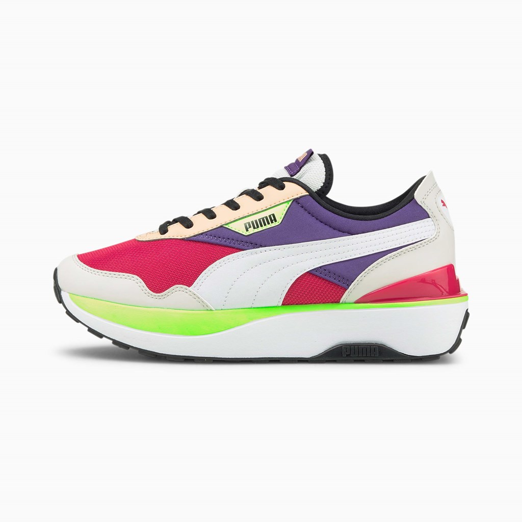 Puma Cruise Rider Flair Joggesko Dame Lilla | ST8491720