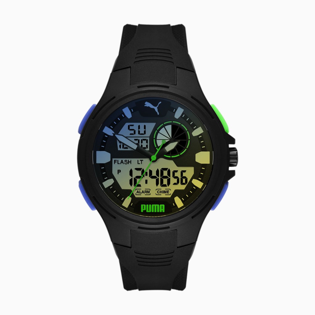 Puma Cyber Watch Watch Herre Svarte | OY7201956