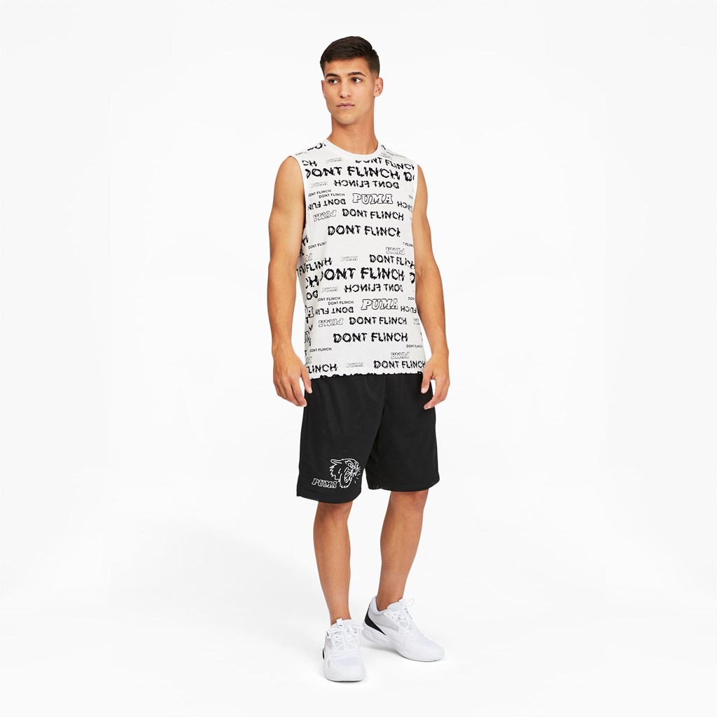 Puma Don't Flinch Basketball Singlet Herre Hvite | CU3647591