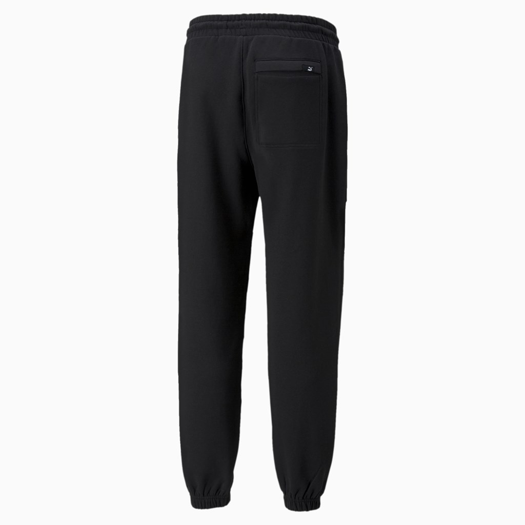 Puma Downtown Sweatpants Herre Svarte | QG3290458