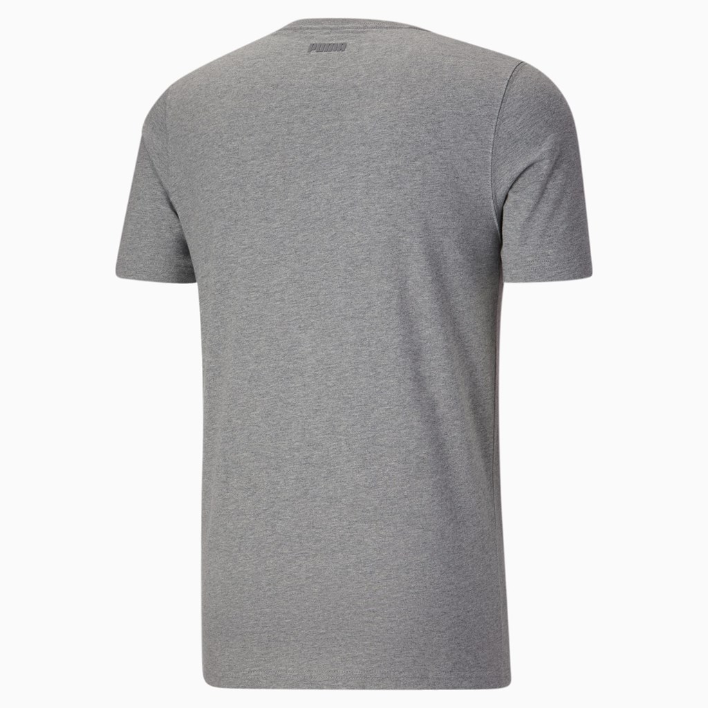 Puma Dylan Kort Sleeve Basketball Løpe Tskjorte Herre Medium Gray Heather | 406GABWYH