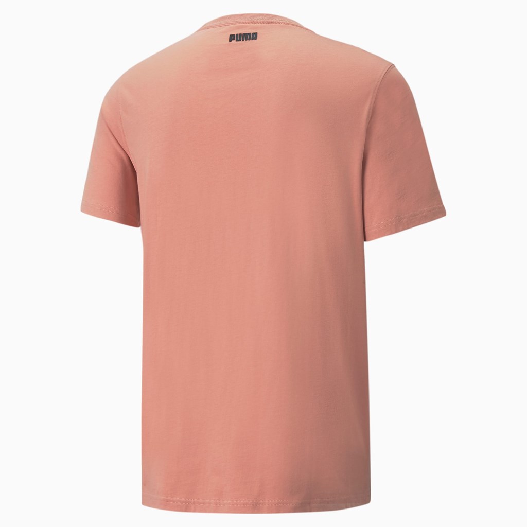 Puma Dylan Kort Sleeve Basketball Løpe Tskjorte Herre Rosette | 530LYHBEQ