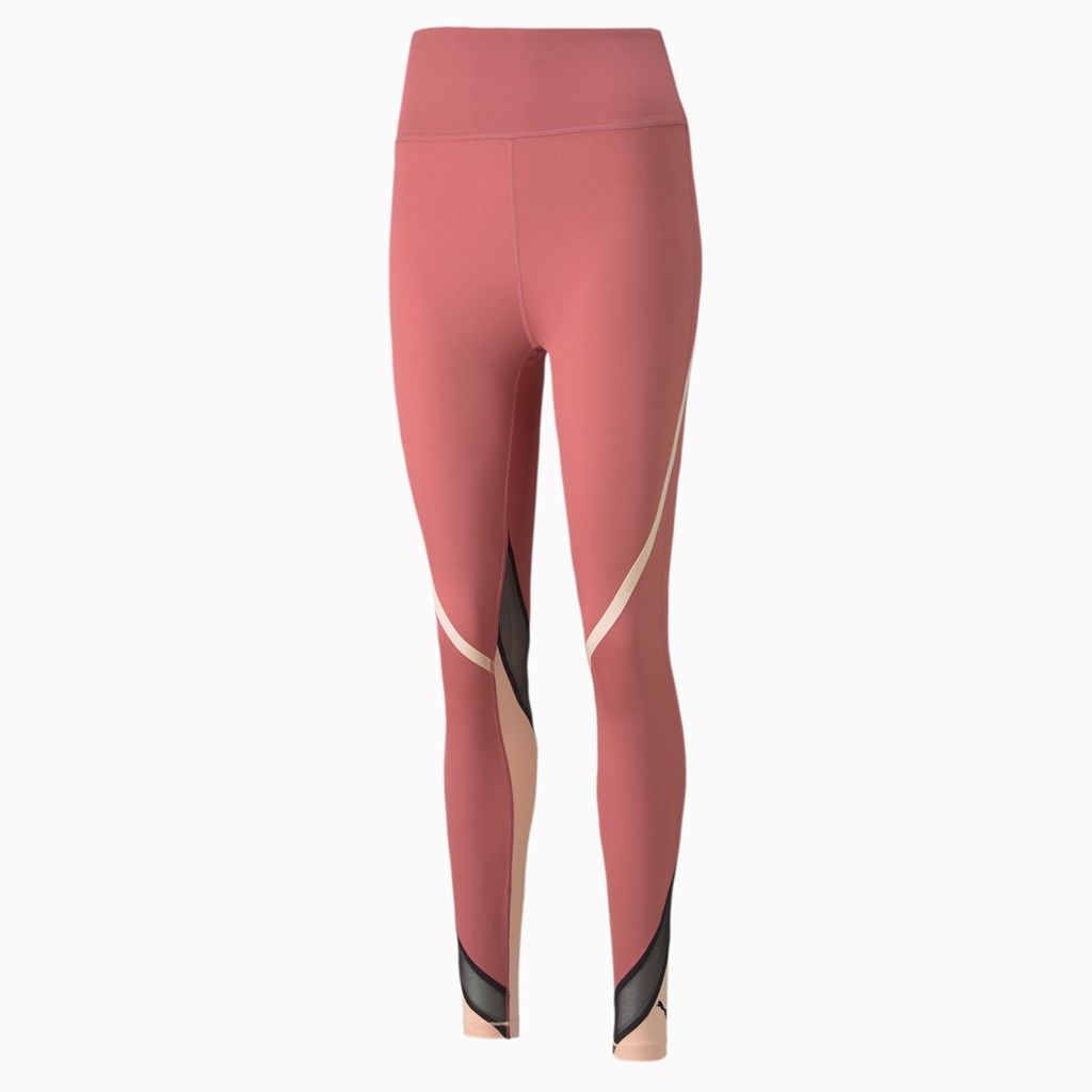 Puma EVERSCULPT Full-Length Q4 Trenings Leggings Dame Mauvewood / Peach Parfait | 516CMFTWI