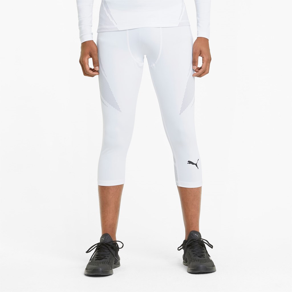 Puma EXO-ADAPT 3/4 Trenings Tights Herre Hvite | OS0742819