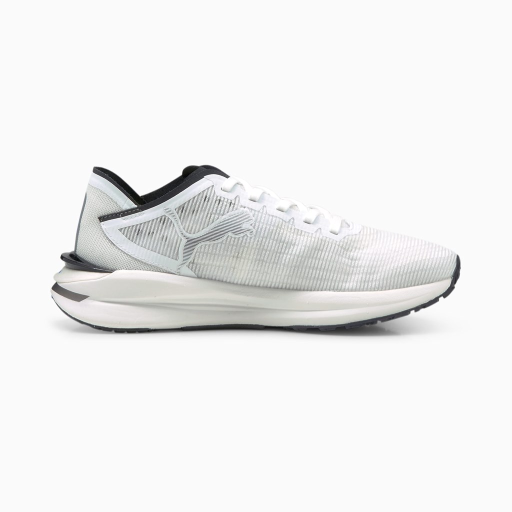 Puma Electrify Nitro JR Joggesko Gutt Blå Hvite Svarte | AL5130489