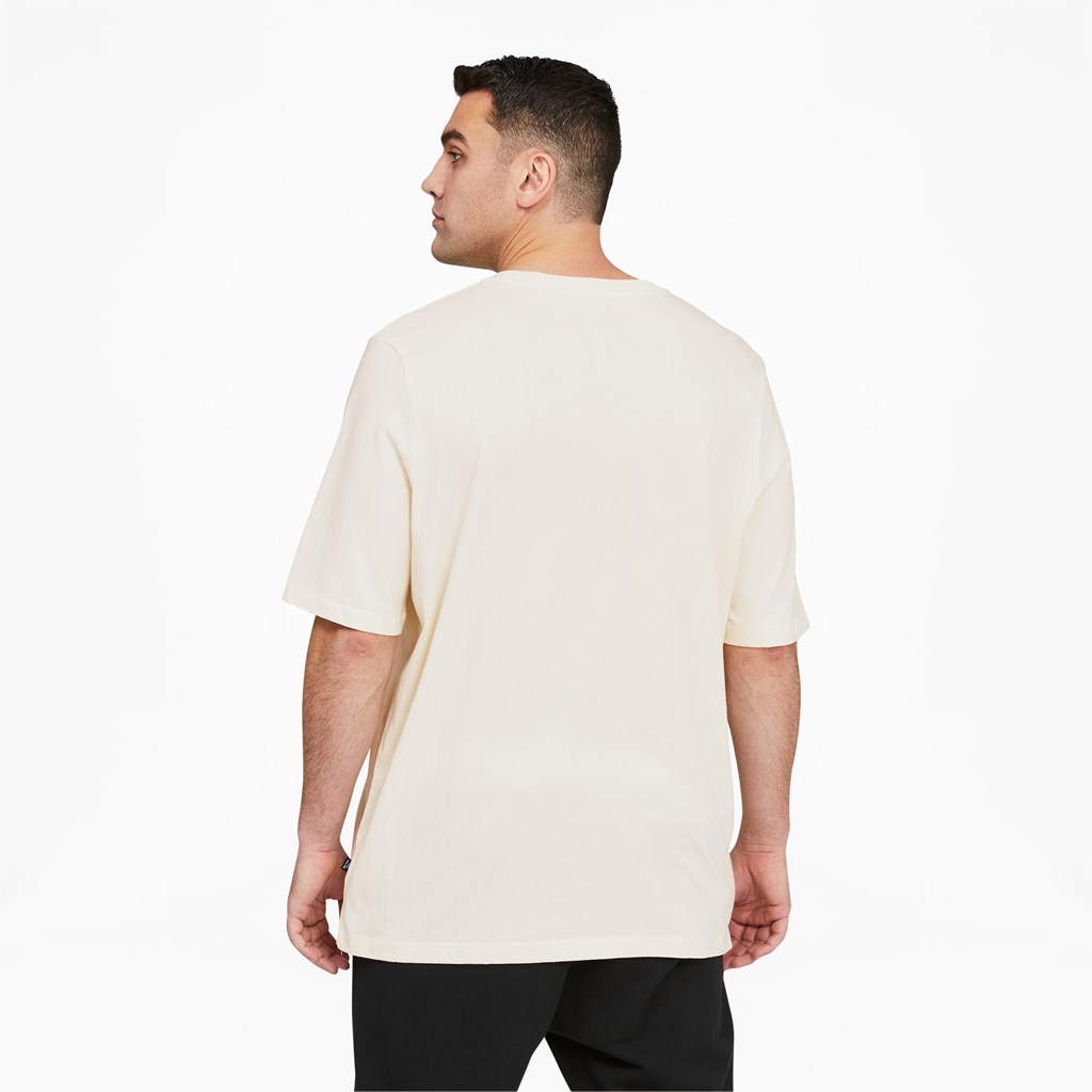 Puma Essentials Logo BT Løpe Tskjorte Herre Svarte | 801ZCYAJI