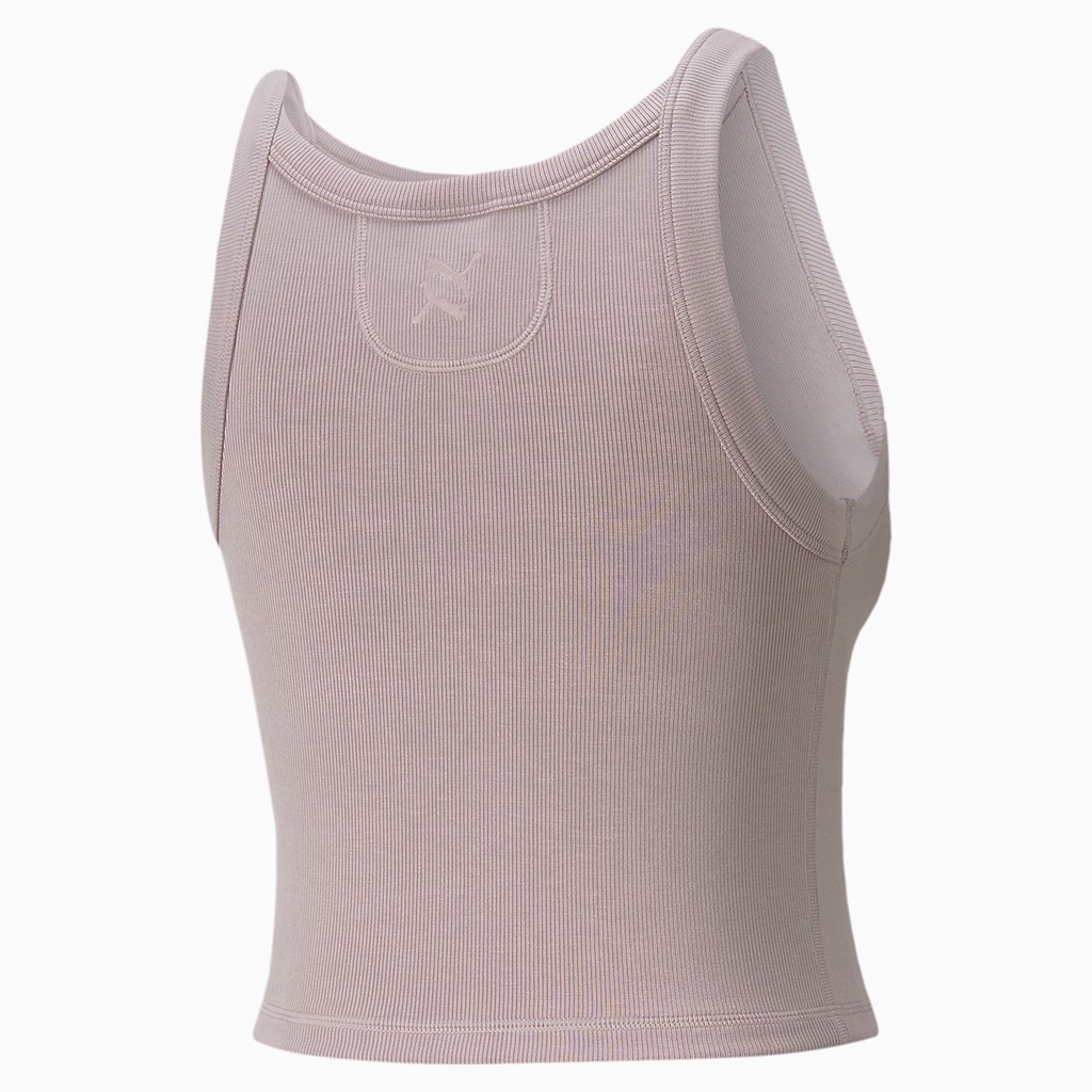 Puma Exhale Ribbed Trenings Tank Tops Dame Quail | SW0148236