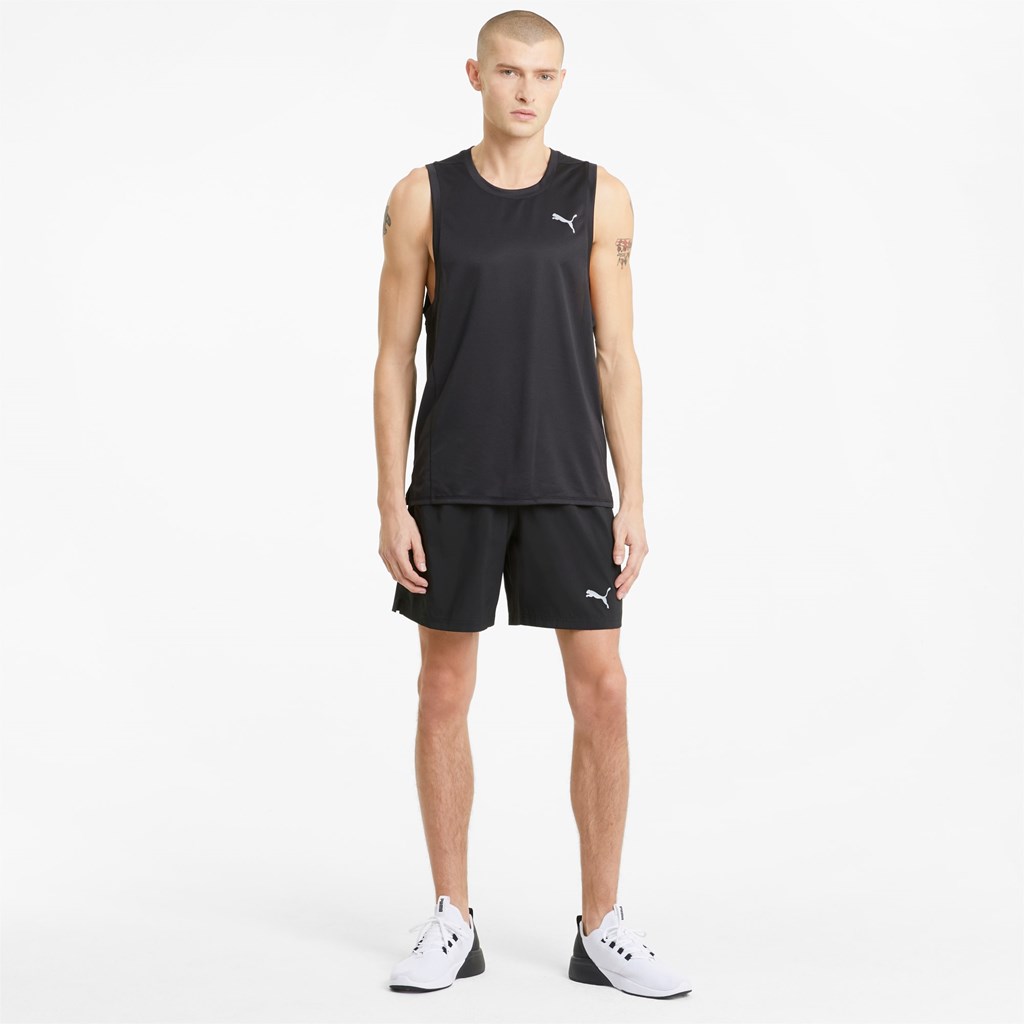 Puma Favourite Woven 7 Session Jogge Shorts Herre Svarte | QT2109768