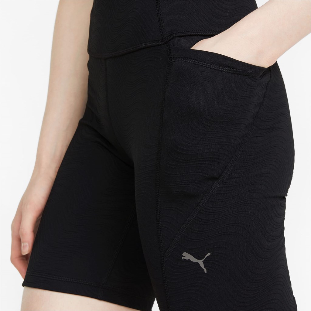 Puma Flawless 7” Kort Trenings Leggings Dame Svarte | 952OSKJBI