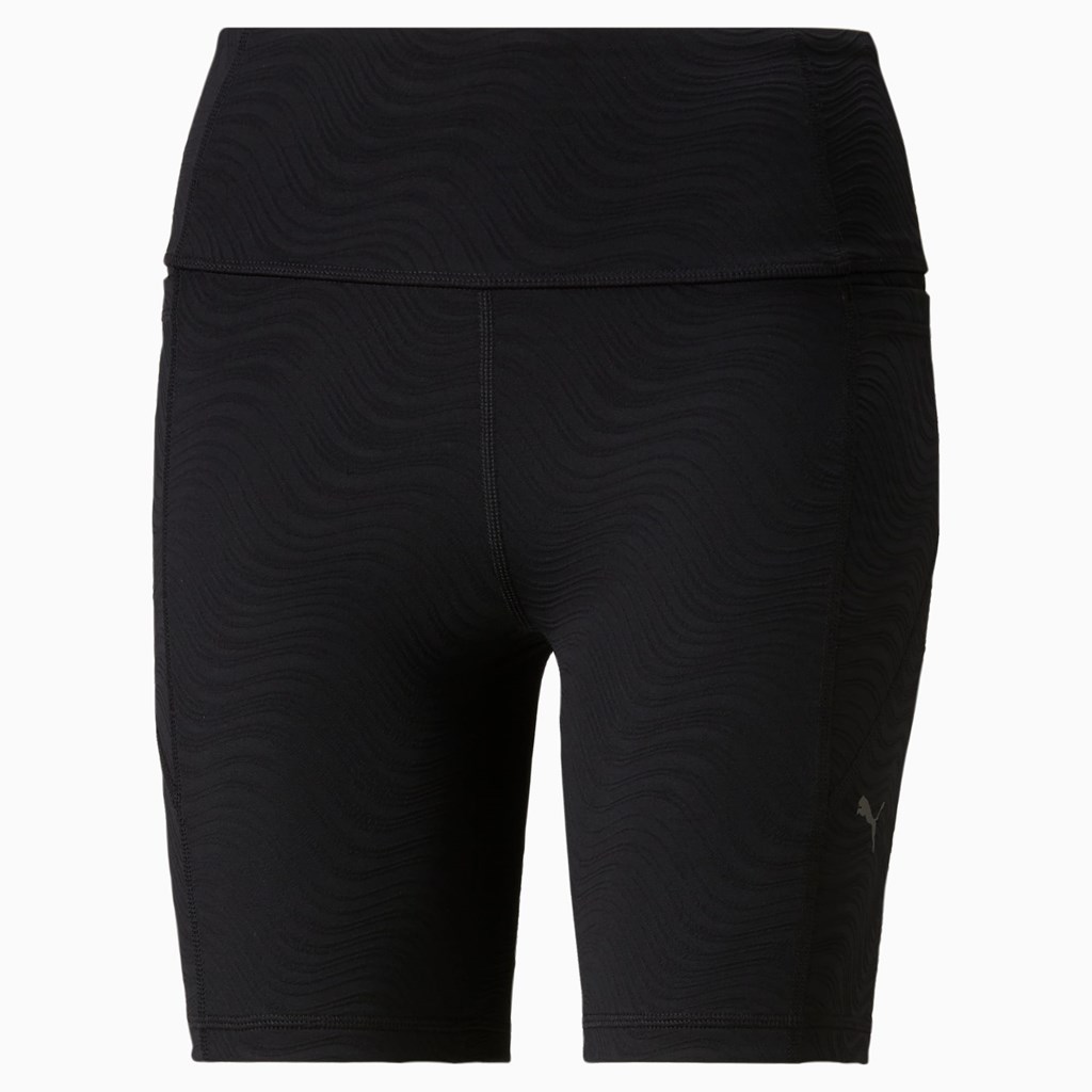 Puma Flawless 7” Kort Trenings Leggings Dame Svarte | 952OSKJBI