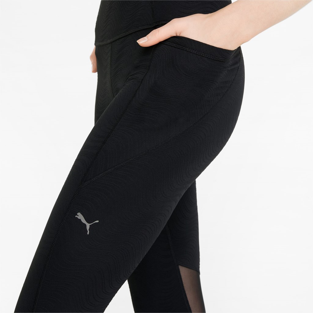 Puma Flawless High Liv 7/8 Trenings Leggings Dame Svarte | 894OUADTB