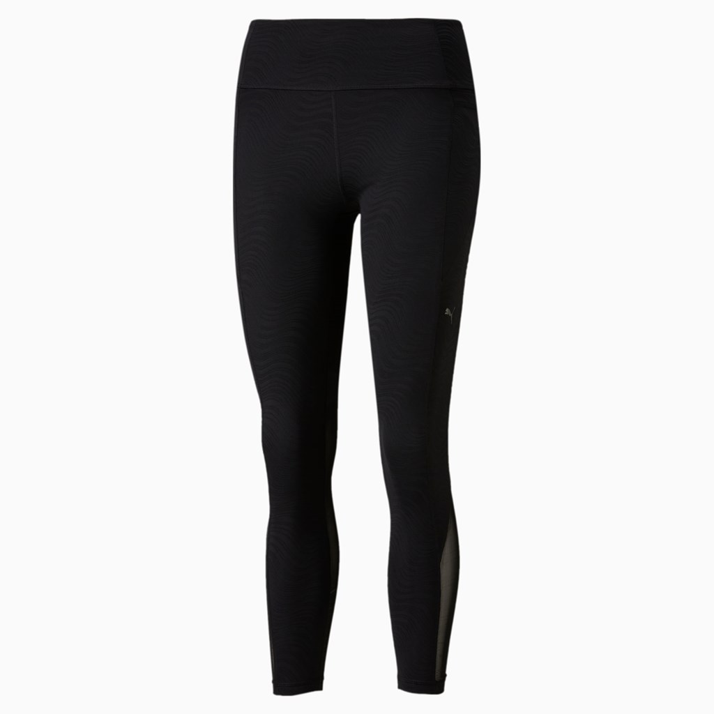 Puma Flawless High Liv 7/8 Trenings Leggings Dame Svarte | 894OUADTB