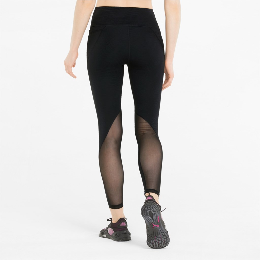 Puma Flawless High Liv 7/8 Trenings Leggings Dame Svarte | 894OUADTB