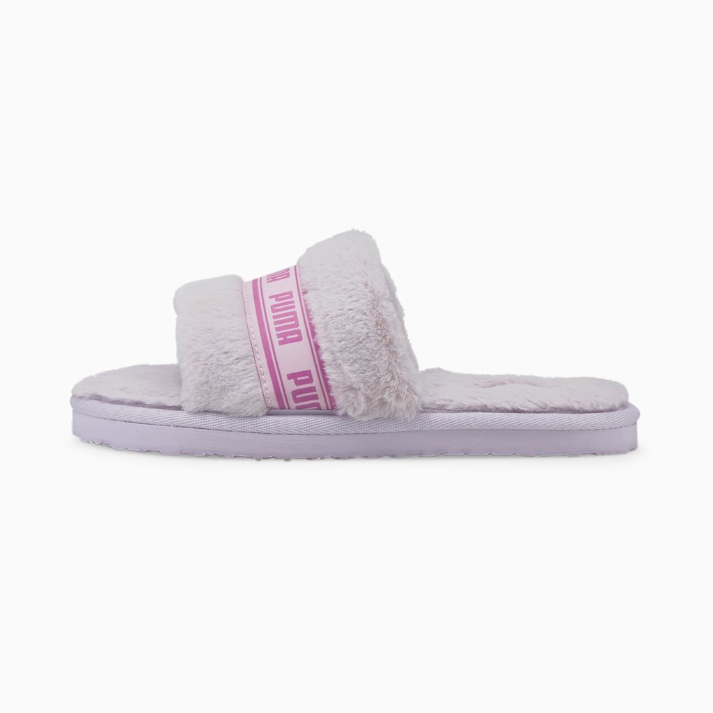 Puma Fluff Little Tøfler Jente Lavendel | FI0892651