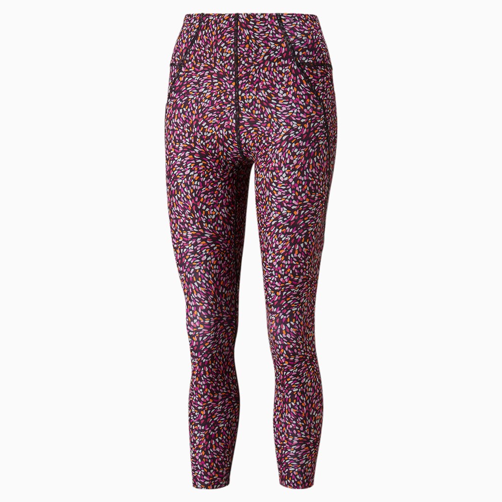 Puma Forever Luxe Graphic Trenings Leggings Dame Svarte | 017IDNJPH