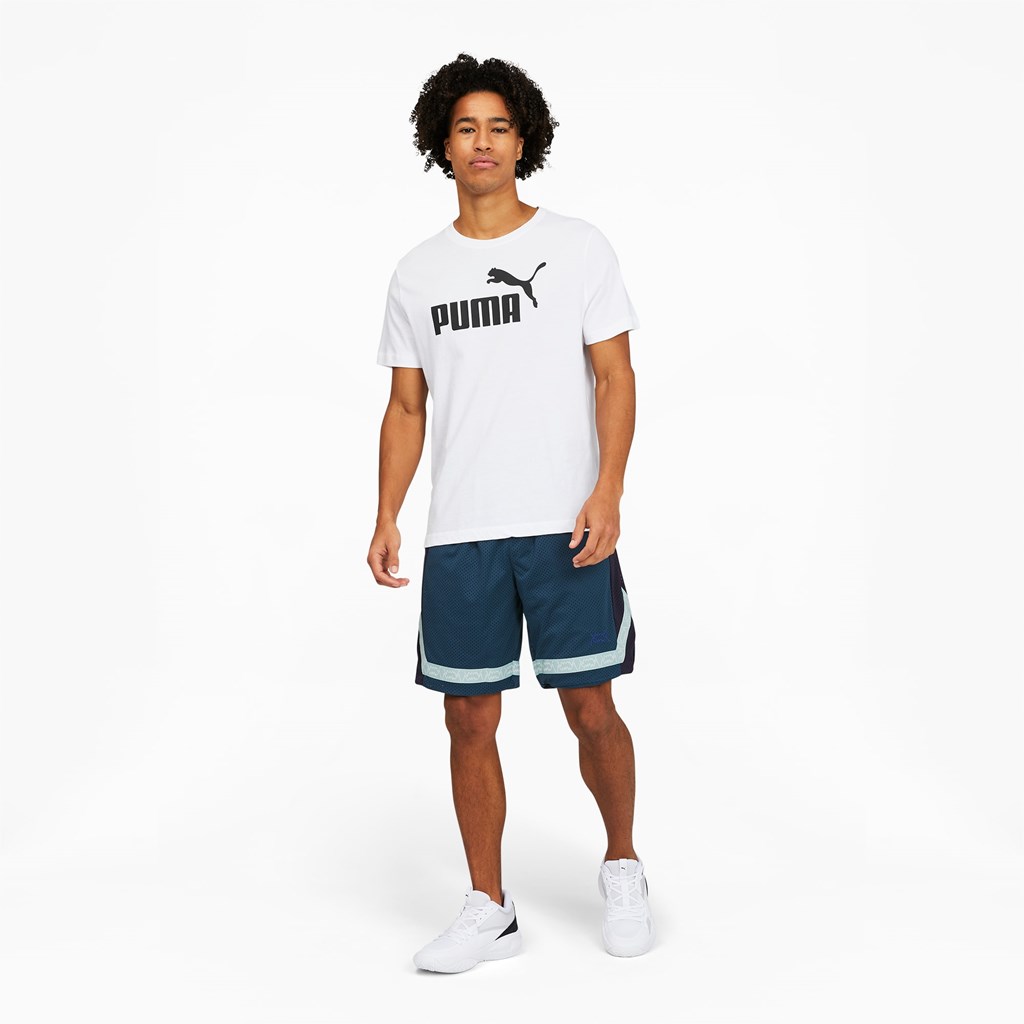 Puma Full Ride Basketball Shorts Herre Blå | YE6938250