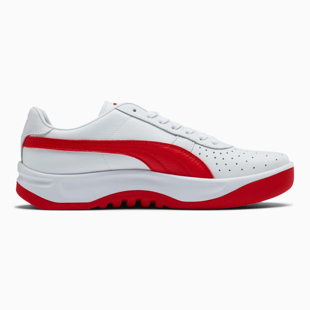 Puma GV Special+ Joggesko Dame Hvite Rød | BD6719204