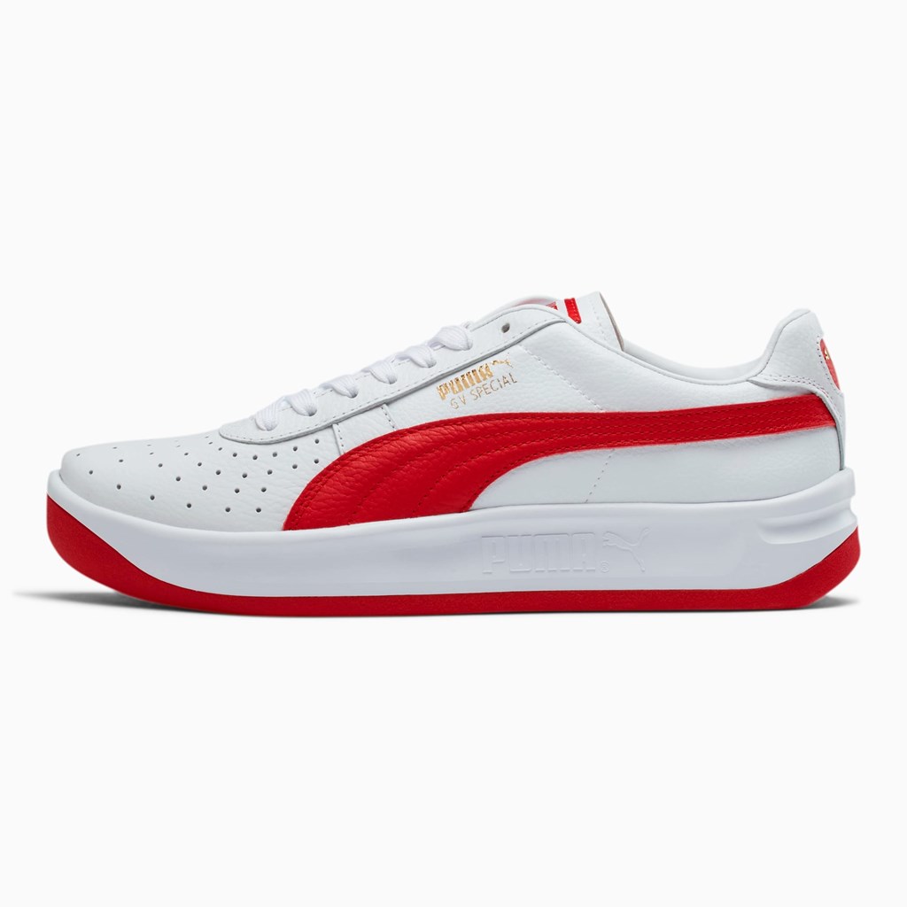 Puma GV Special+ Joggesko Dame Hvite Rød | BD6719204