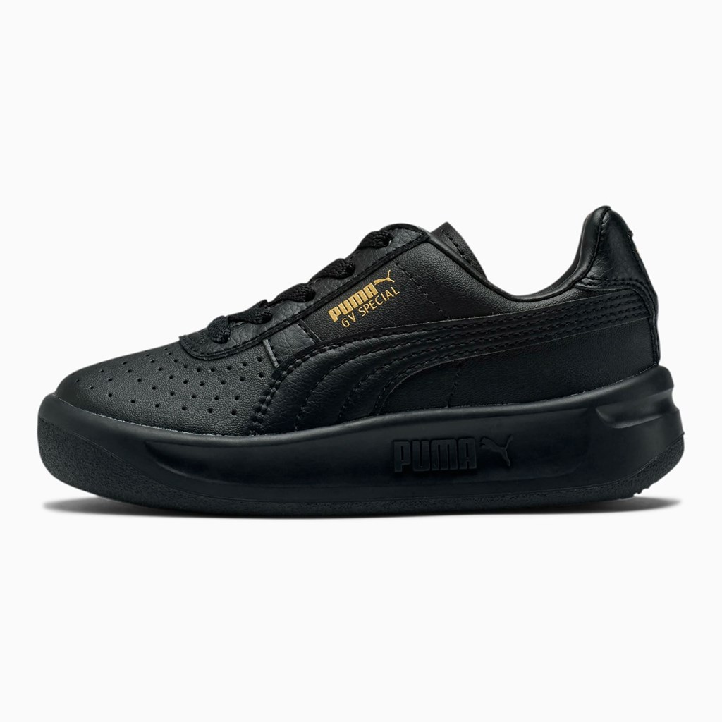 Puma GV Special Little Joggesko Jente Svarte Gull | BP5629031