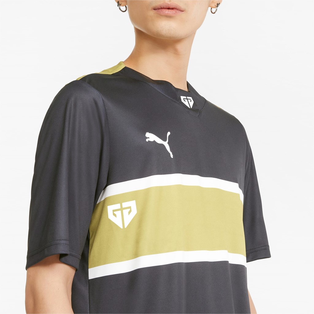 Puma Gen.G E7 Replica Jersey Herre Svarte | 042BCYTGN