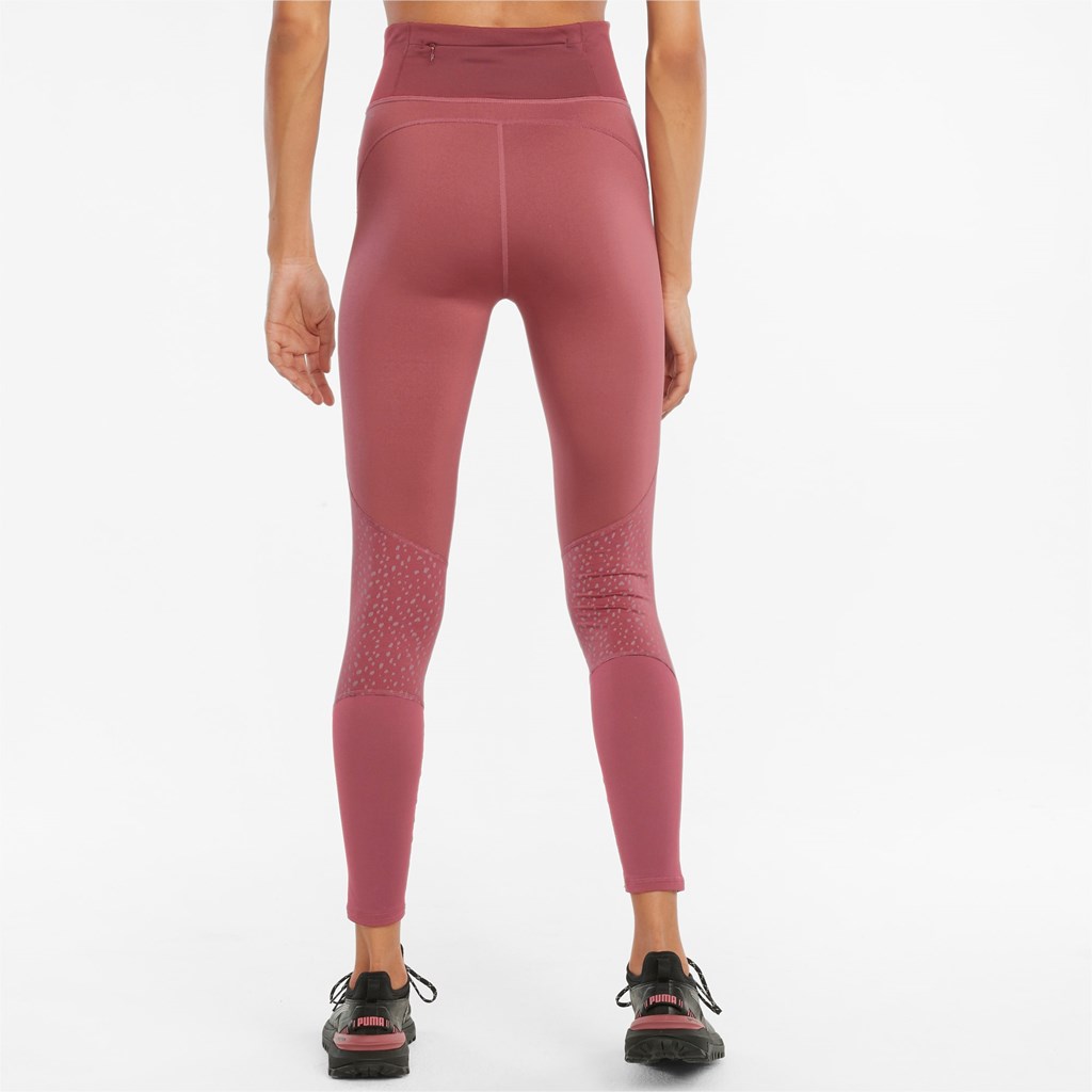 Puma High Liv Full-Length Jogge Leggings Dame Mauvewood | 492IPEYMN