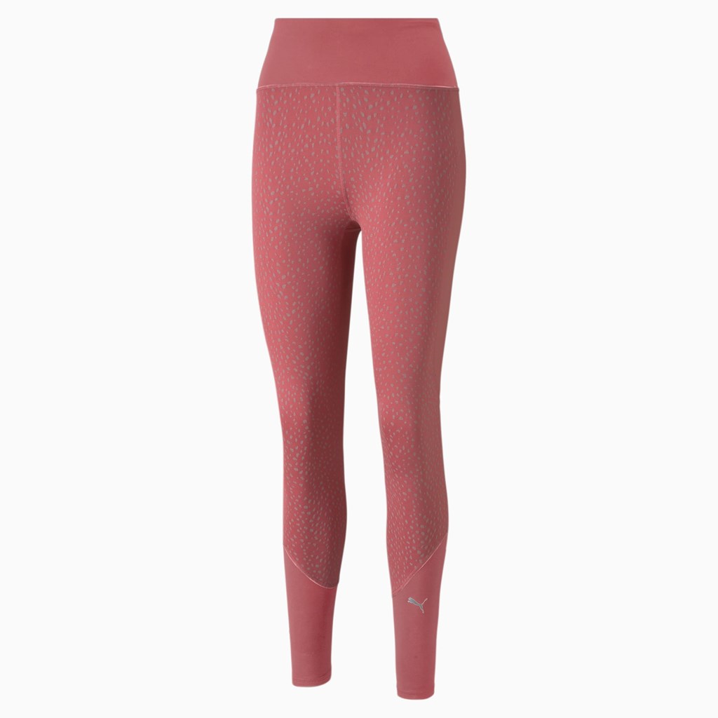 Puma High Liv Full-Length Jogge Leggings Dame Mauvewood | 492IPEYMN