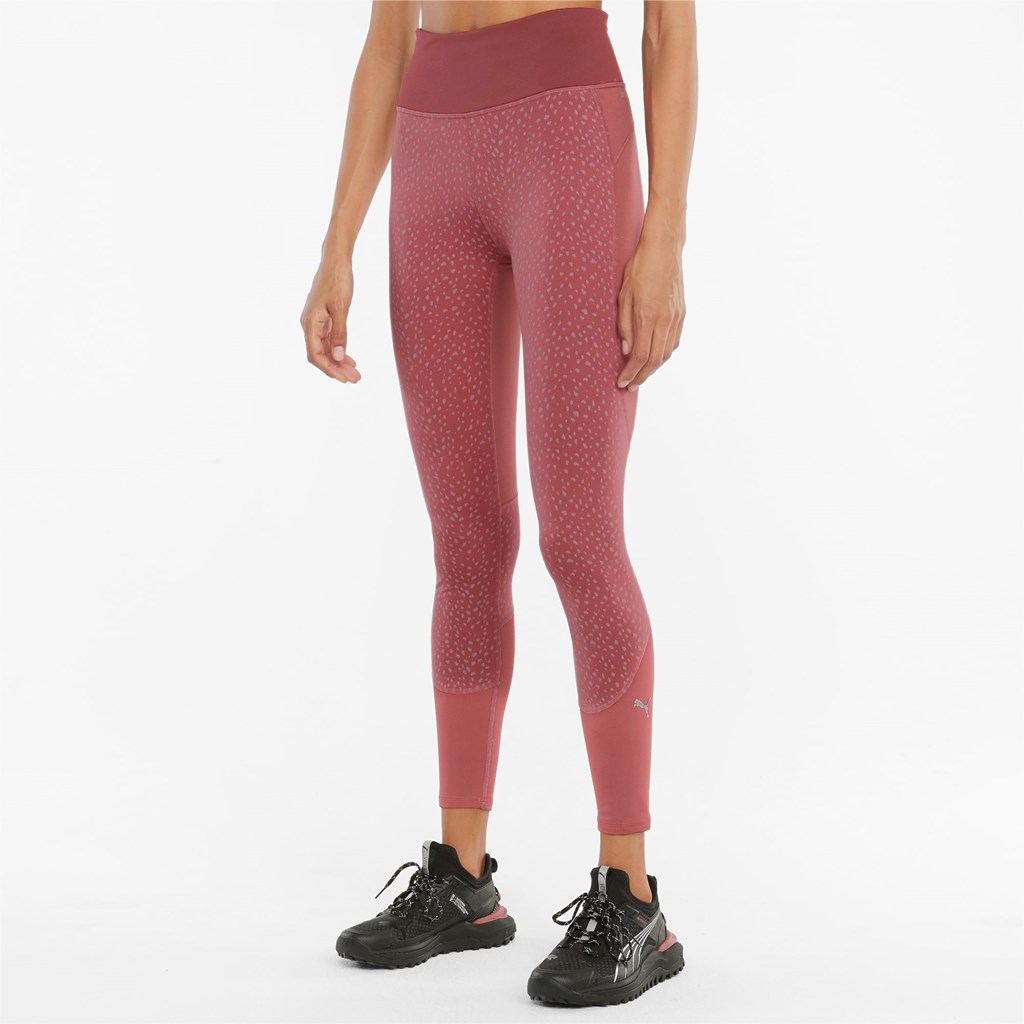 Puma High Liv Full-Length Jogge Leggings Dame Mauvewood | 492IPEYMN