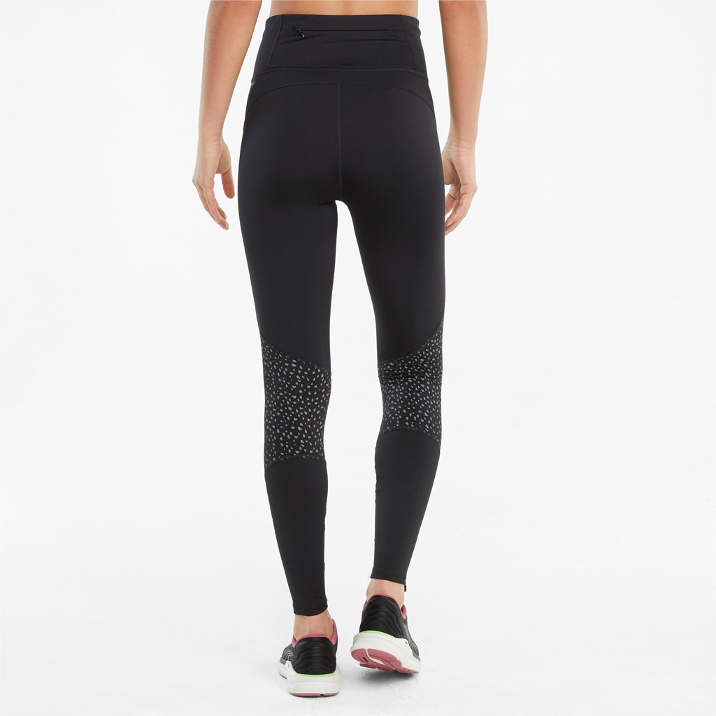 Puma High Liv Full-Length Jogge Leggings Dame Svarte | 498LTWXKS